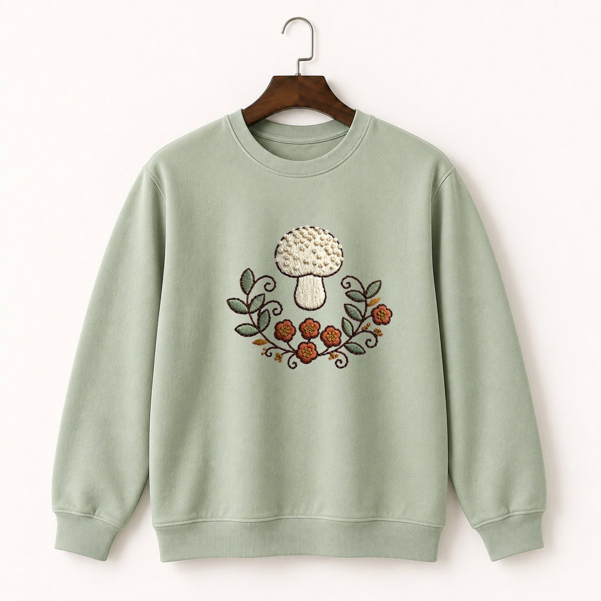 Puffball Mushroom Crewneck Sweatshirt 2