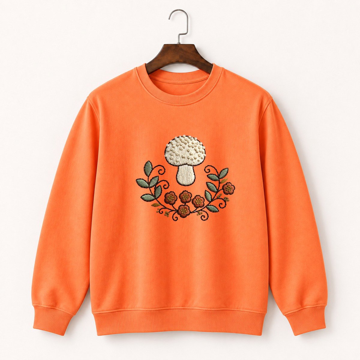 Puffball Mushroom Crewneck Sweatshirt 3