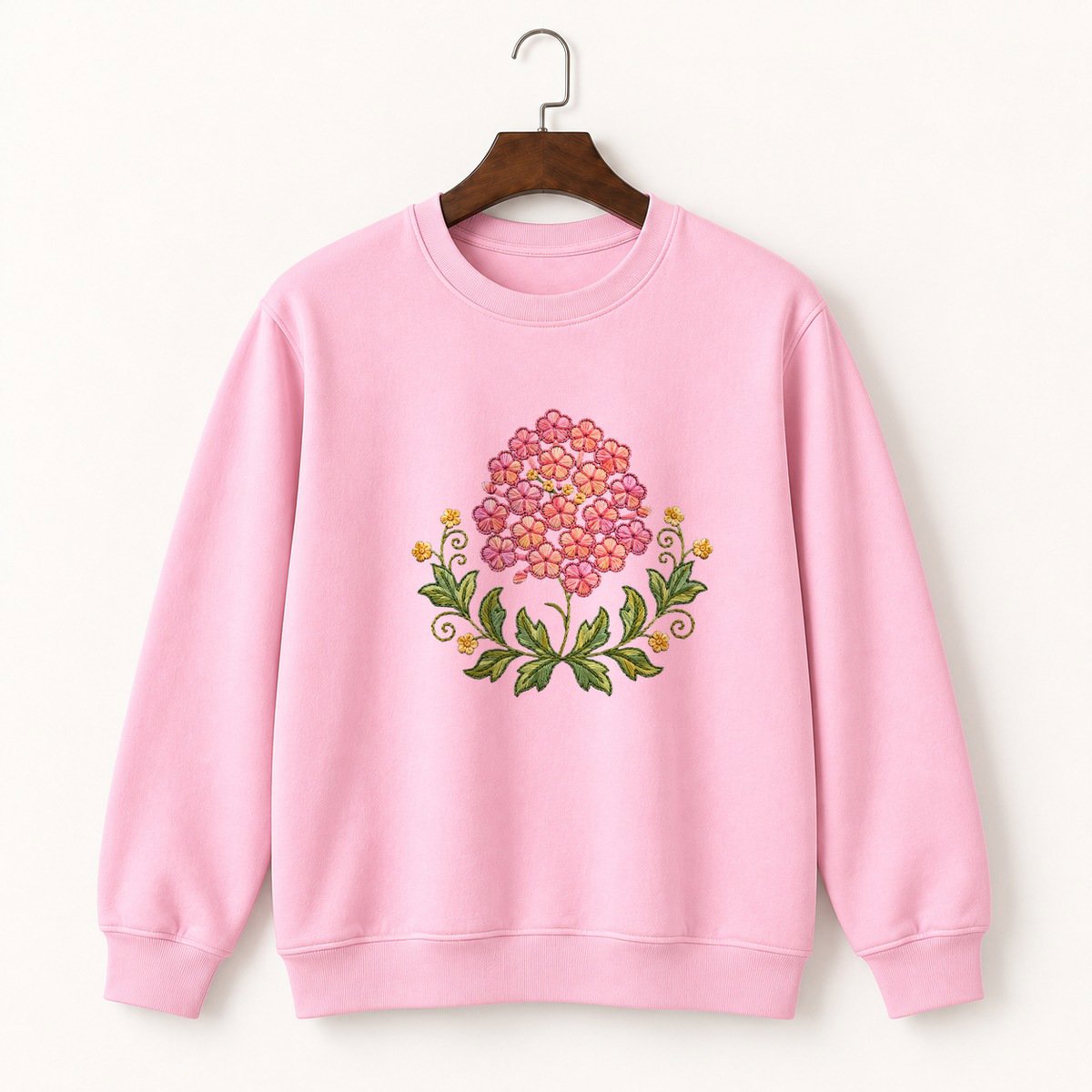 Phlox Flower Crewneck Sweatshirt 4