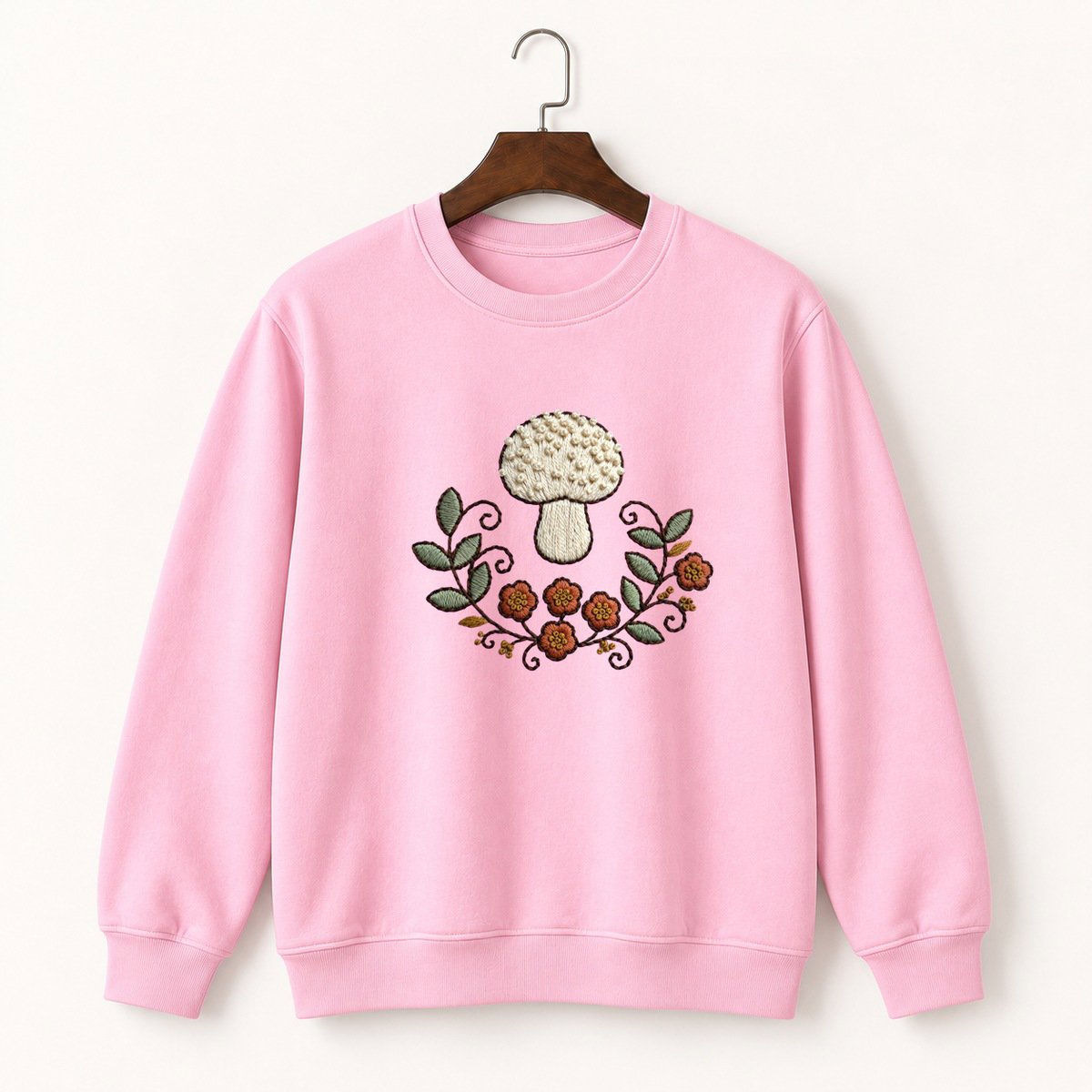 Puffball Mushroom Crewneck Sweatshirt 4