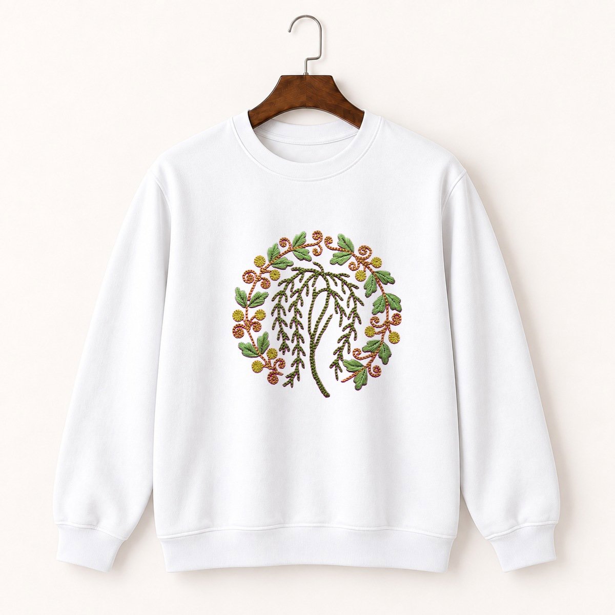 Willow Branch Crewneck Sweatshirt 5