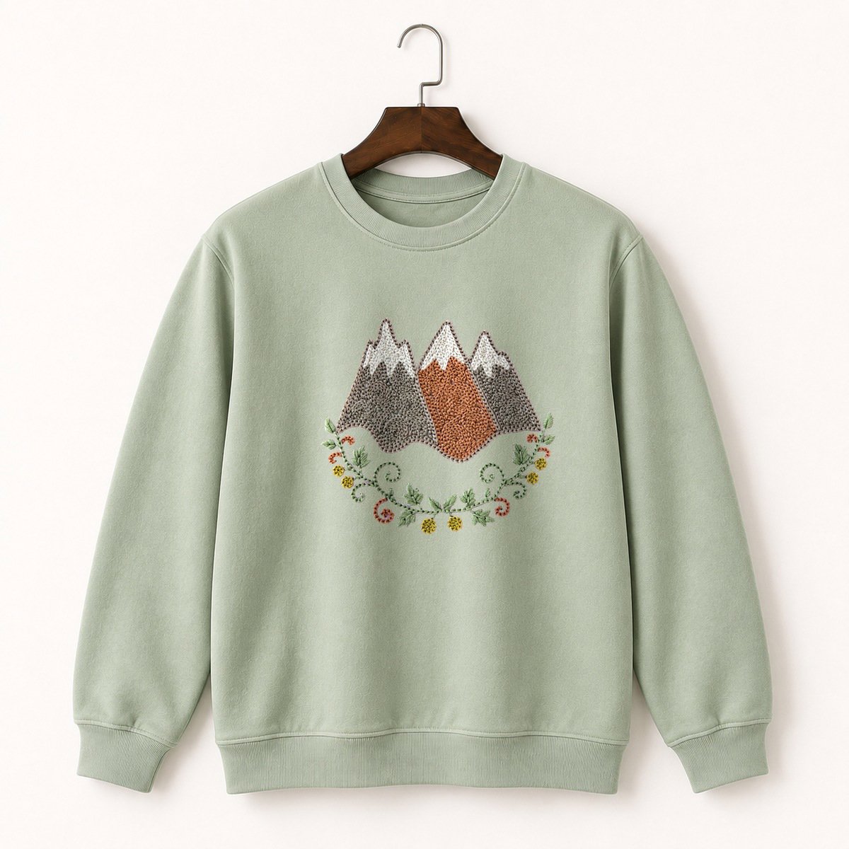 Andes Mountains Crewneck Sweatshirt 2