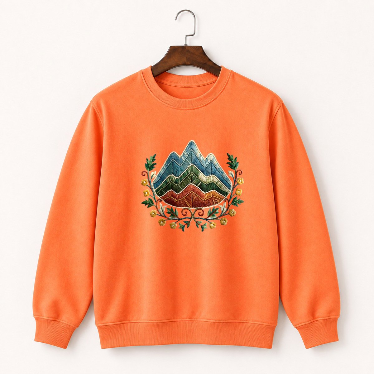 Adirondack Mountains Crewneck Sweatshirt 3