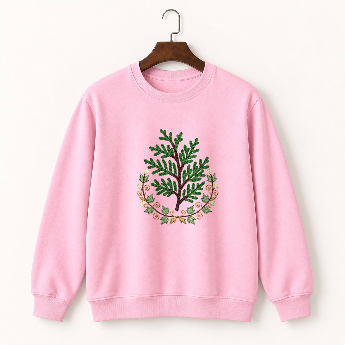 Cedar Branch Crewneck Sweatshirt 4