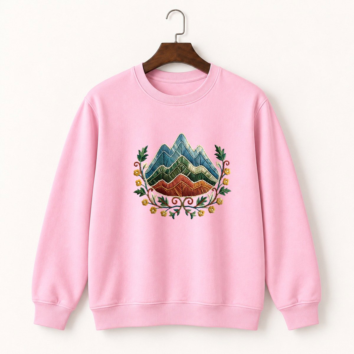 Adirondack Mountains Crewneck Sweatshirt 4