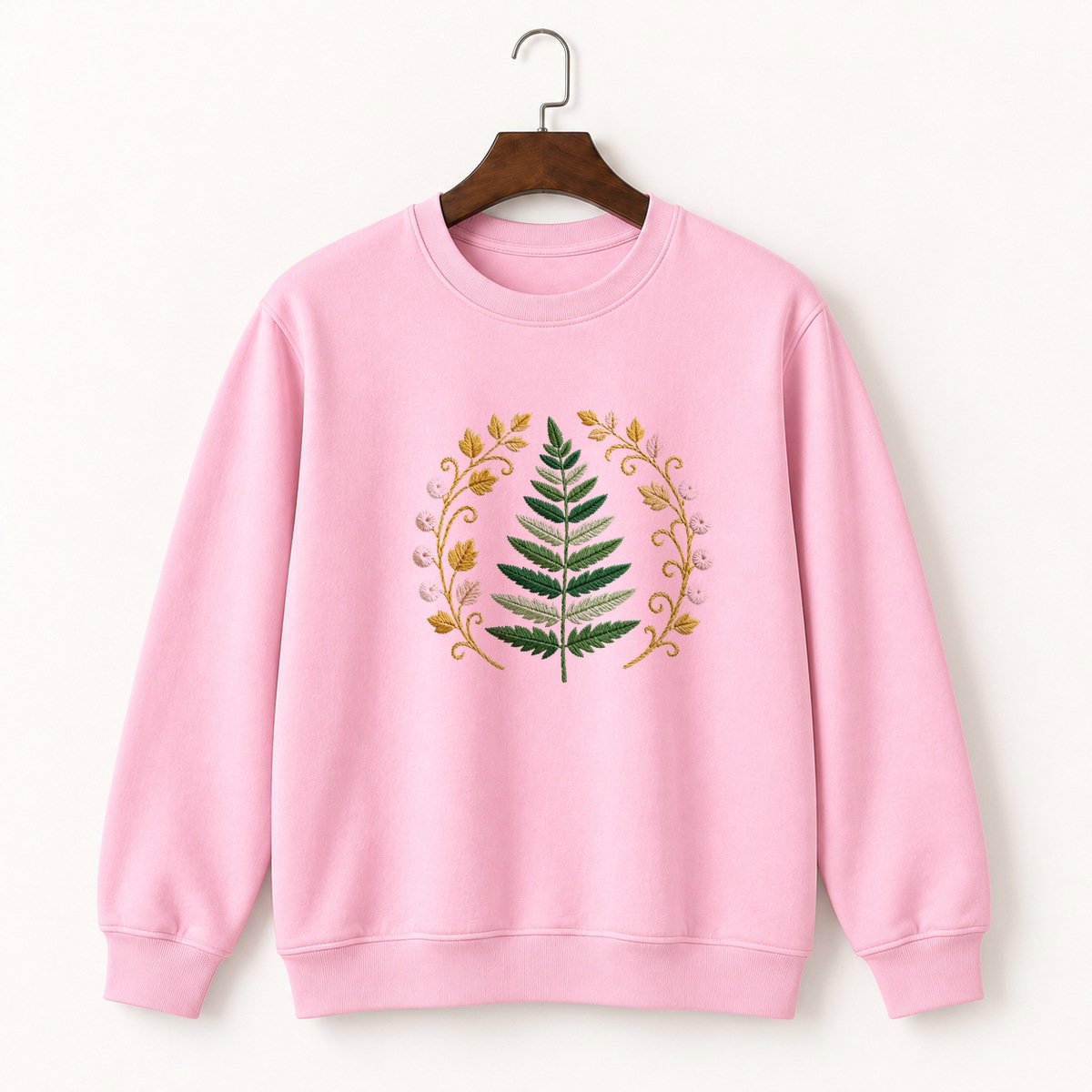 Fern Frond Crewneck Sweatshirt 4