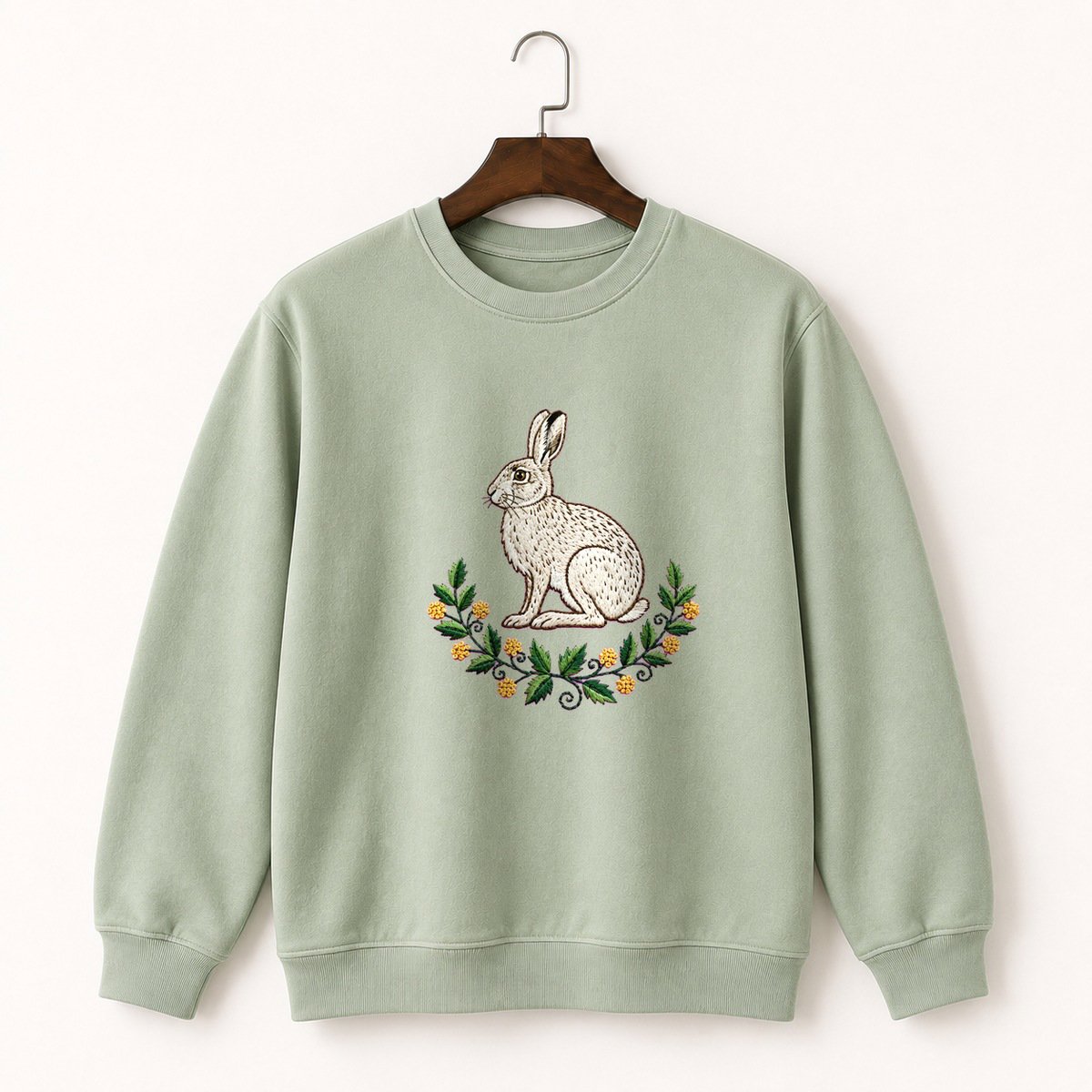 Snowshoe Hare Crewneck Sweatshirt 2