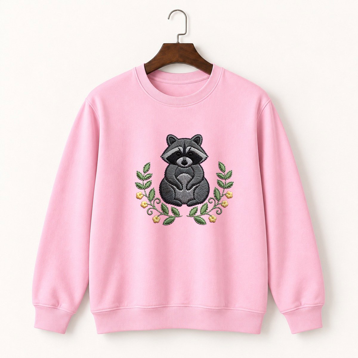 Raccoon Crewneck Sweatshirt 4