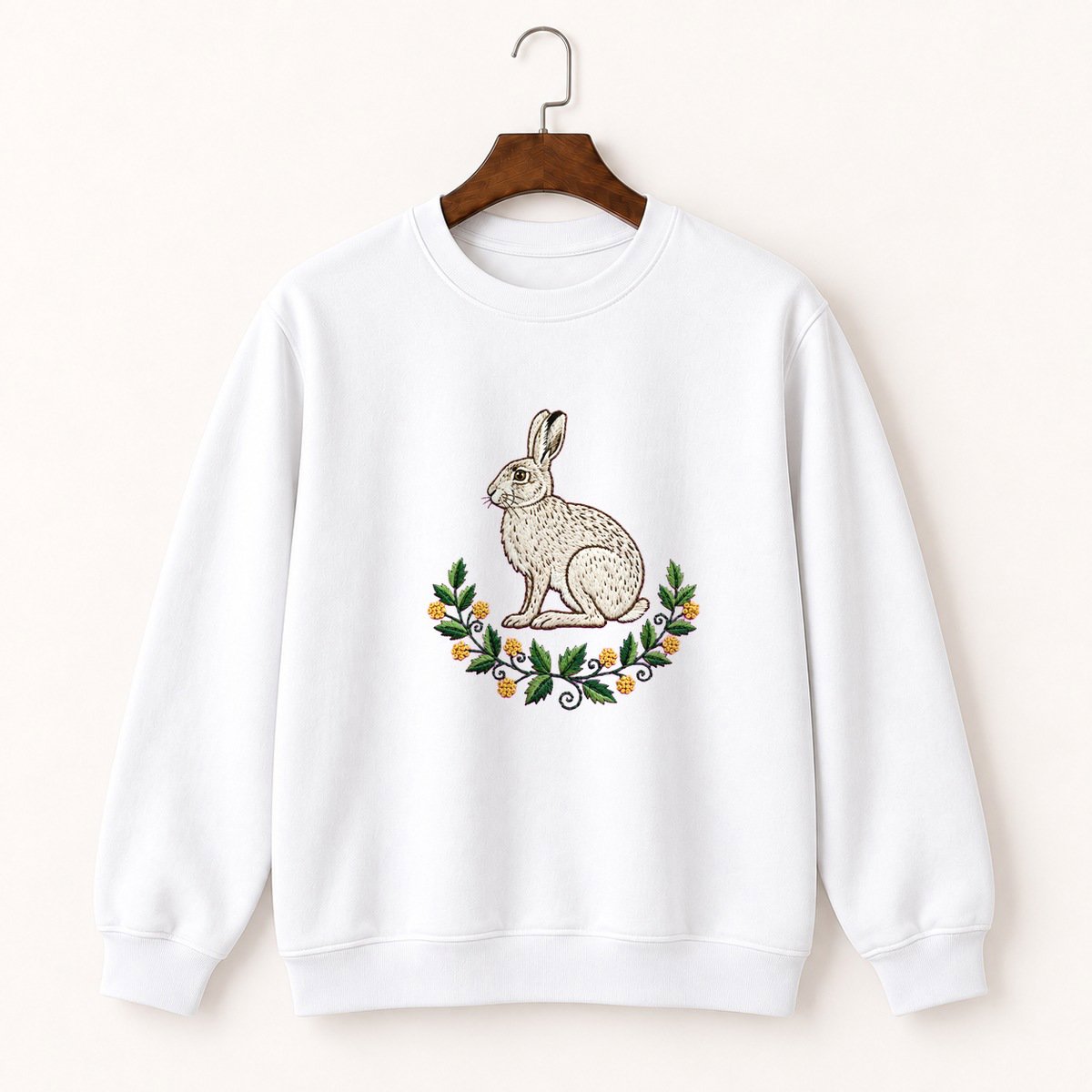 Snowshoe Hare Crewneck Sweatshirt 5