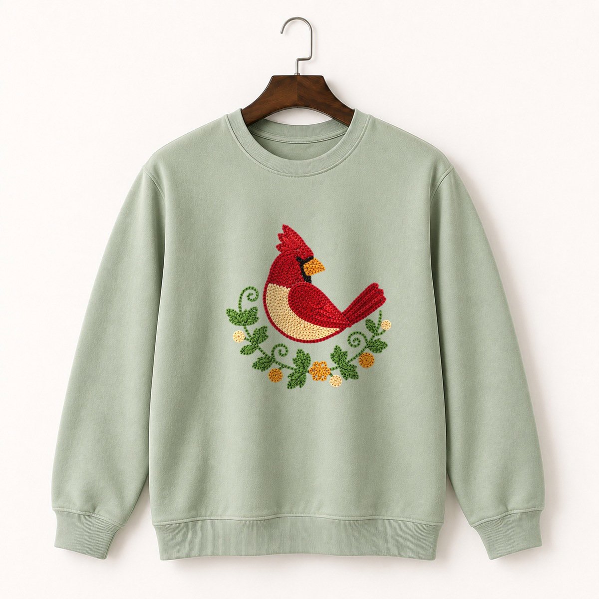 Northern Cardinal Crewneck Sweatshirt 2