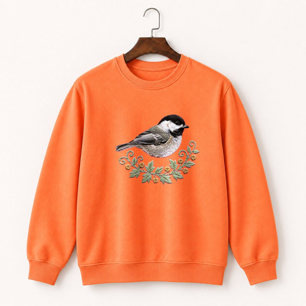Black-Capped Chickadee Crewneck Sweatshirt 3