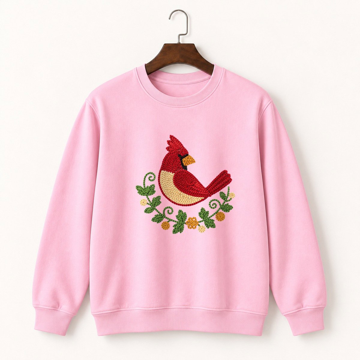 Northern Cardinal Crewneck Sweatshirt 4