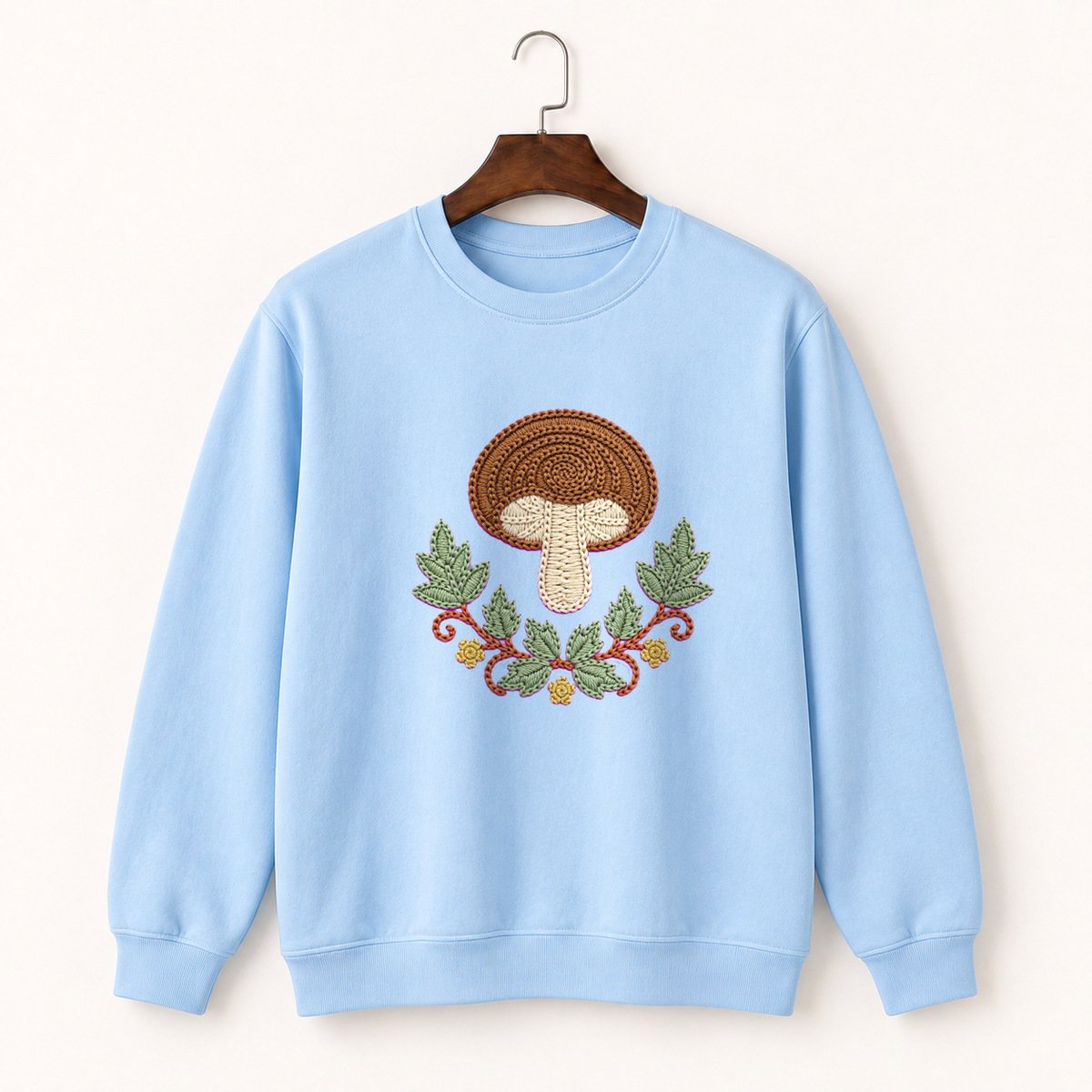 Shiitake Mushroom Crewneck Sweatshirt 1