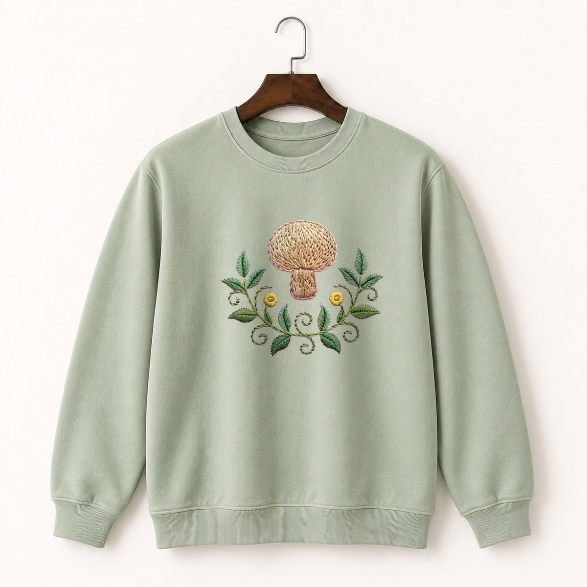Puffball Mushroom Crewneck Sweatshirt 2