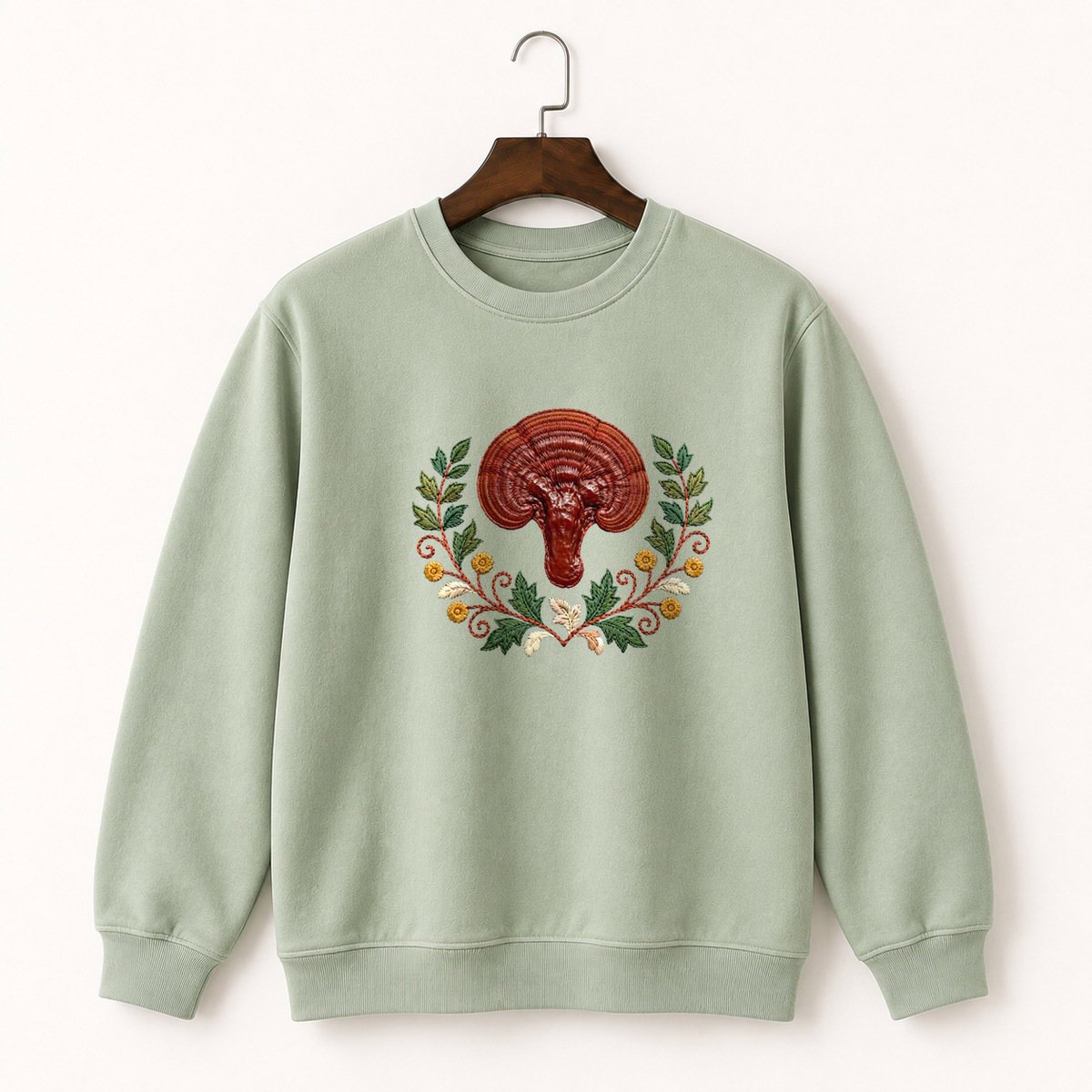Reishi Mushroom Crewneck Sweatshirt 2