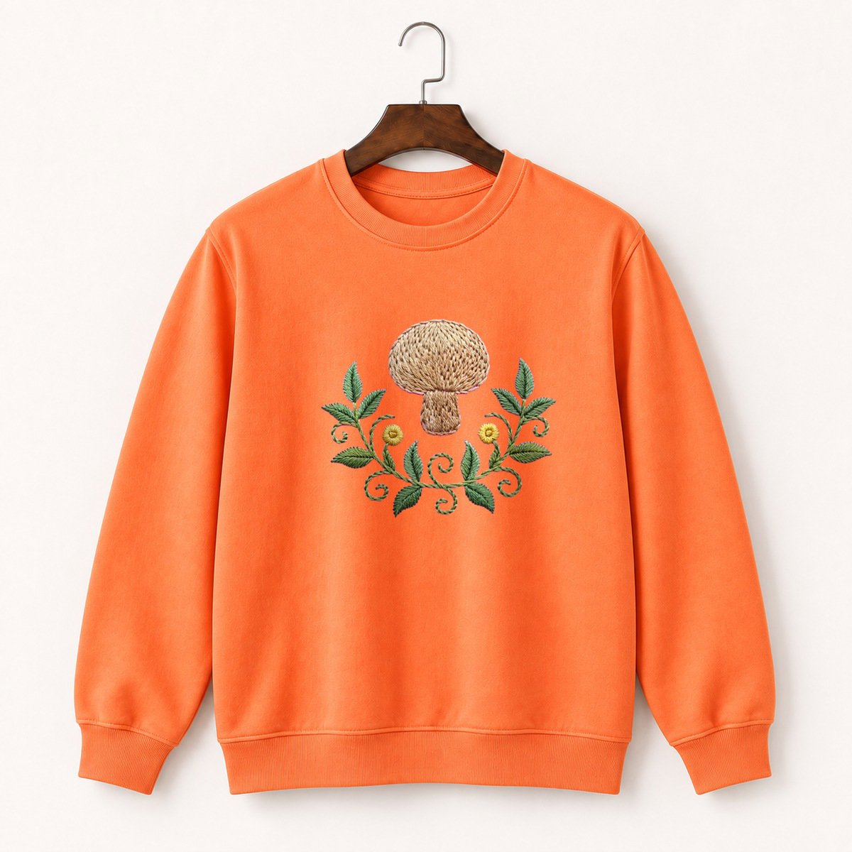 Puffball Mushroom Crewneck Sweatshirt 3
