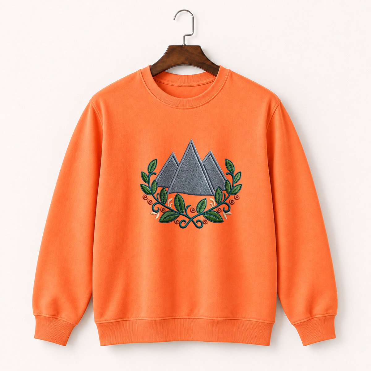 Grand Teton Mountains Crewneck Sweatshirt 3