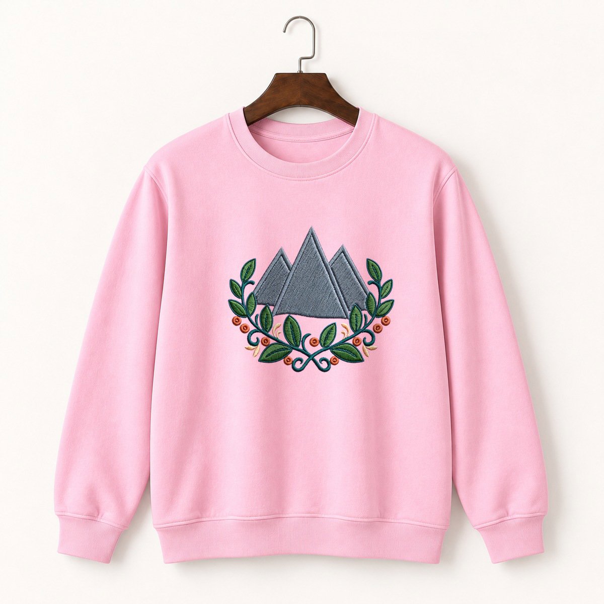 Grand Teton Mountains Crewneck Sweatshirt 4
