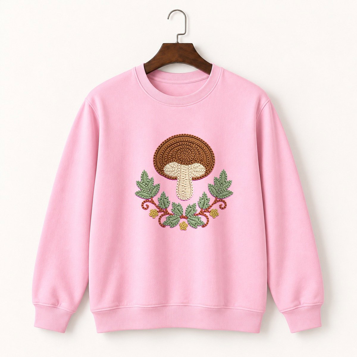 Shiitake Mushroom Crewneck Sweatshirt 4