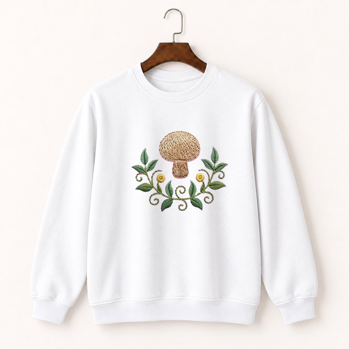 Puffball Mushroom Crewneck Sweatshirt 5