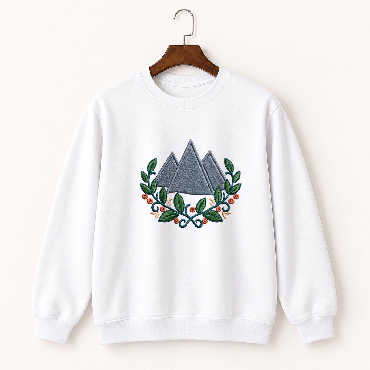 Grand Teton Mountains Crewneck Sweatshirt 5