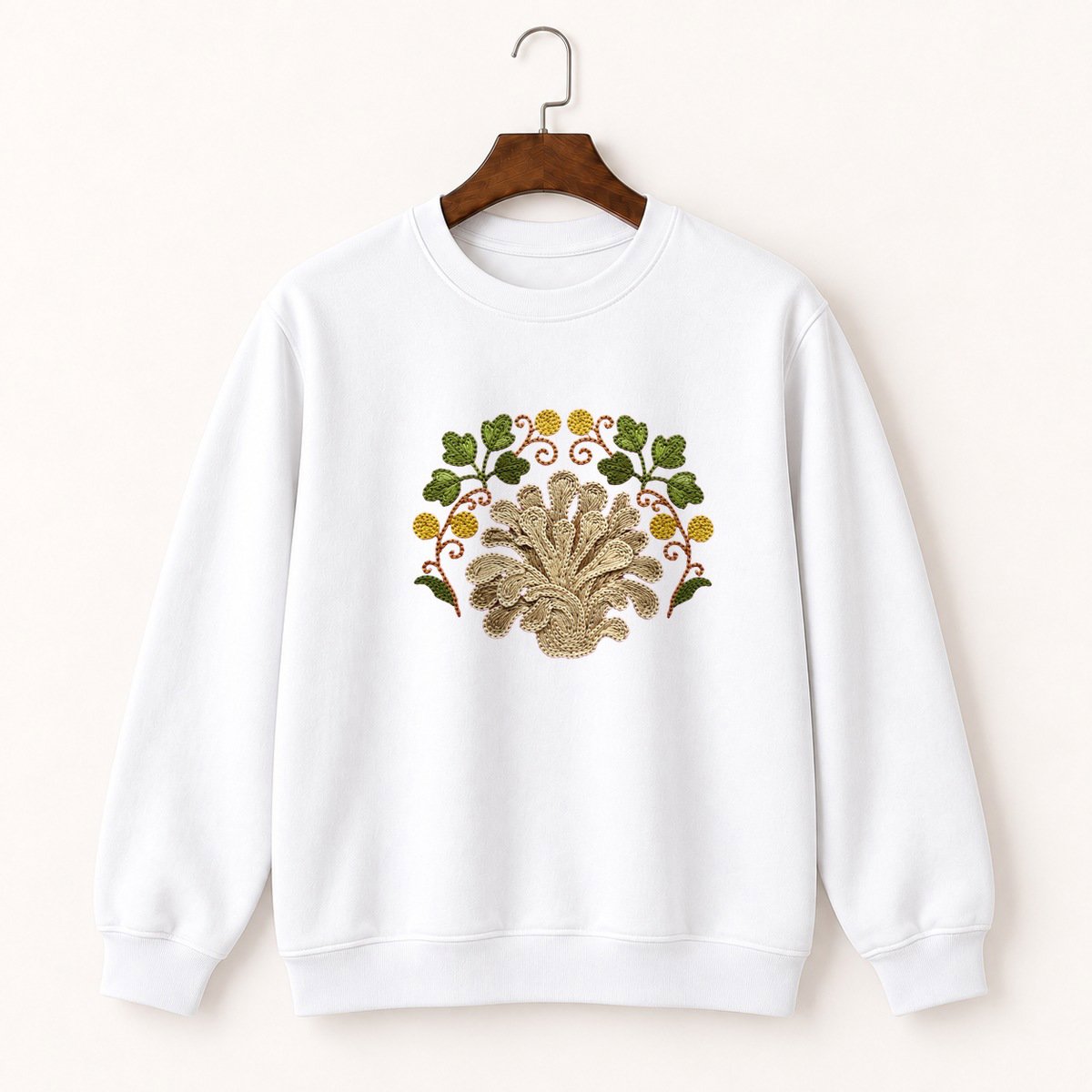 Maitake Mushroom Crewneck Sweatshirt 5