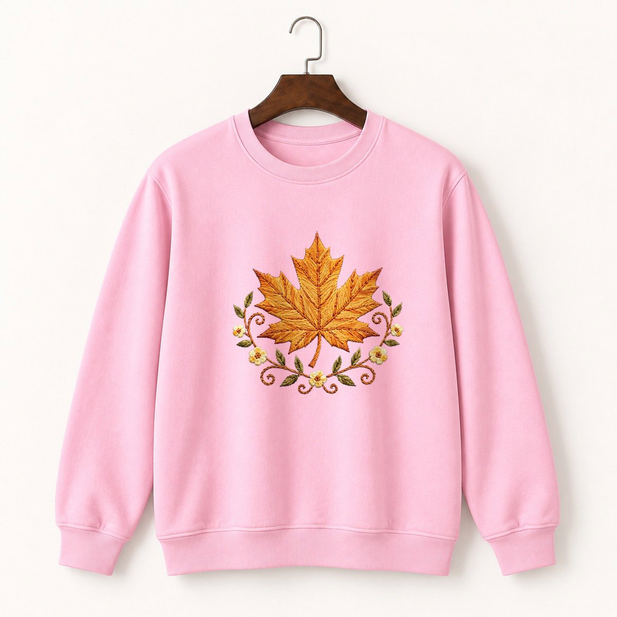 Maple Leaf Crewneck Sweatshirt 4