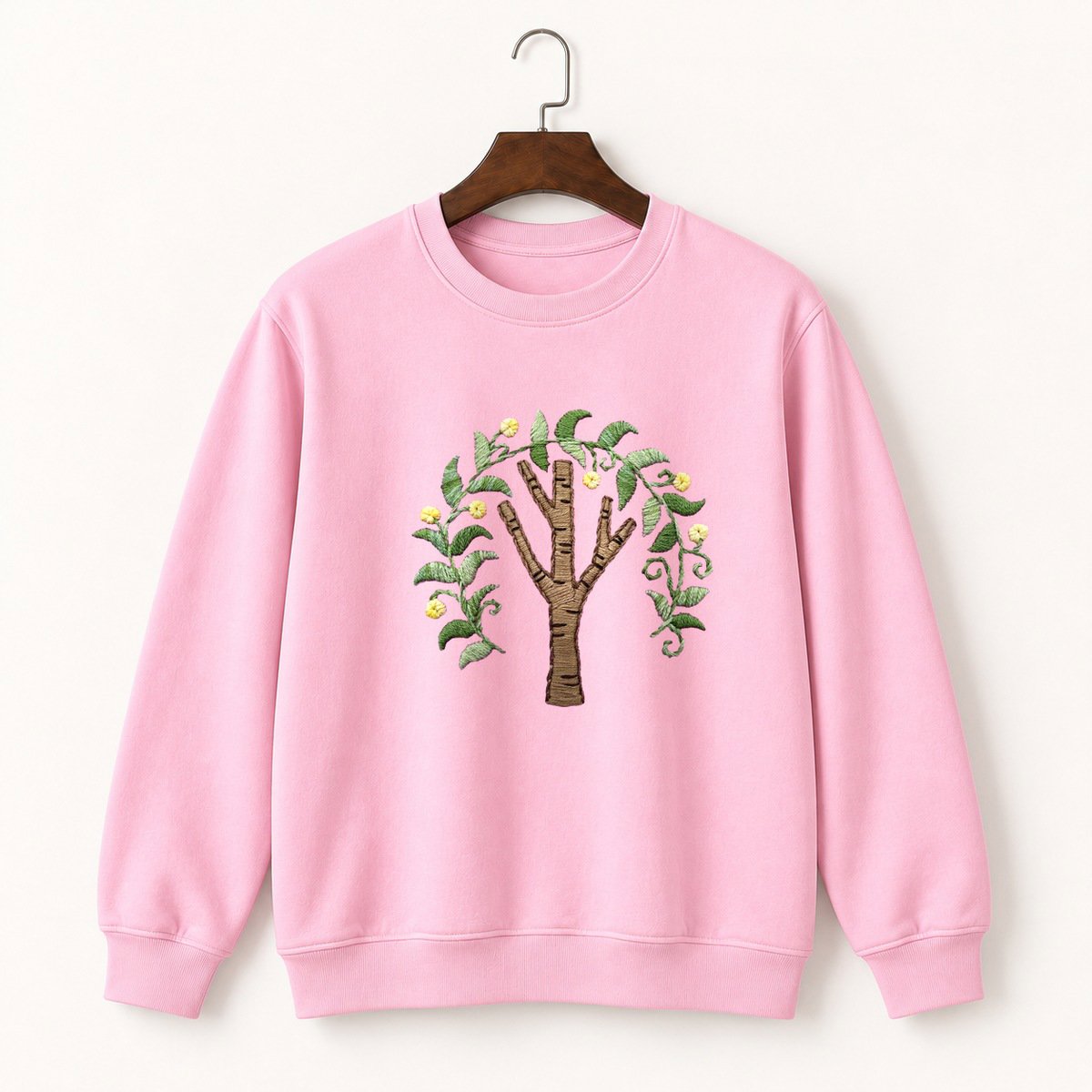 Birch Branch Crewneck Sweatshirt 4