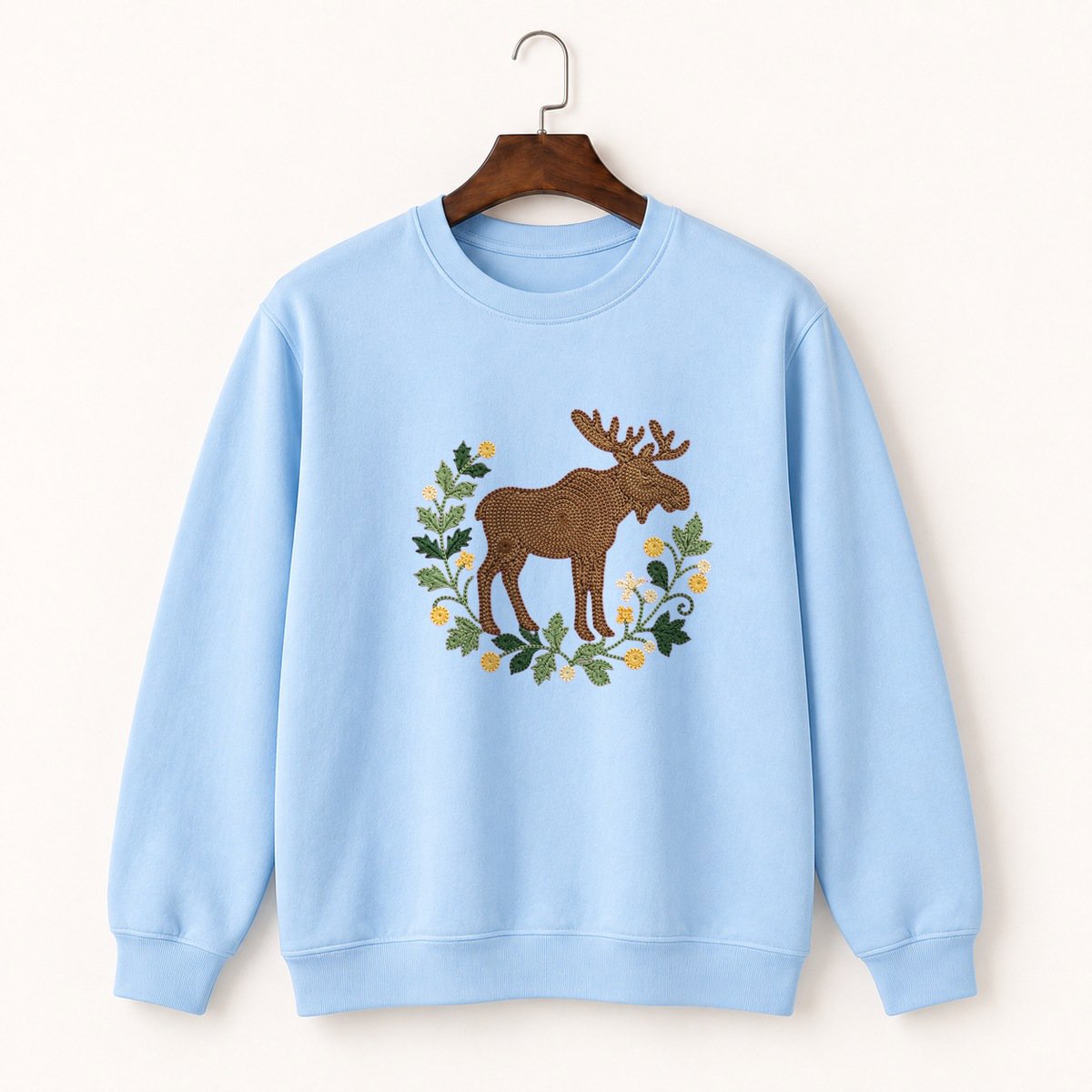 Moose Crewneck Sweatshirt 1