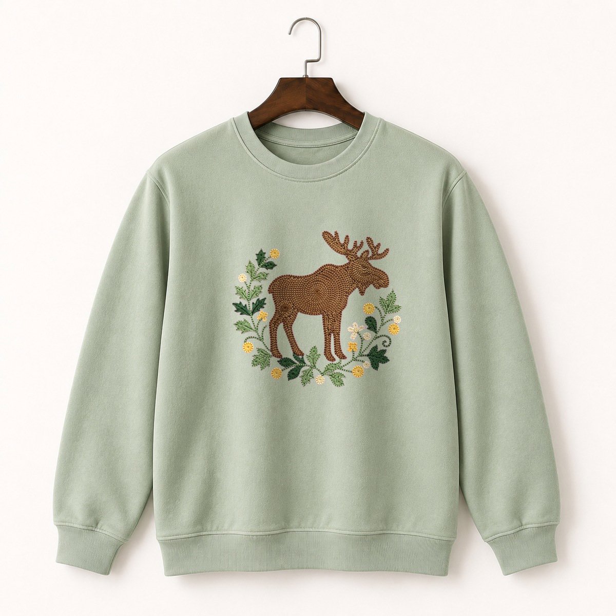 Moose Crewneck Sweatshirt 2