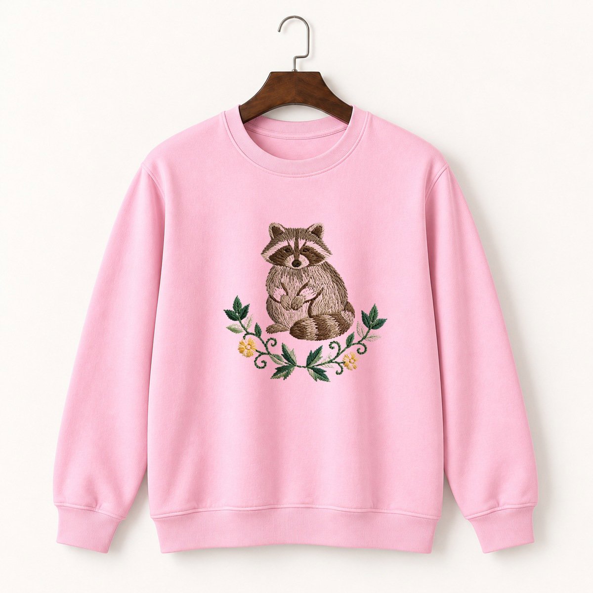 Raccoon Crewneck Sweatshirt 4