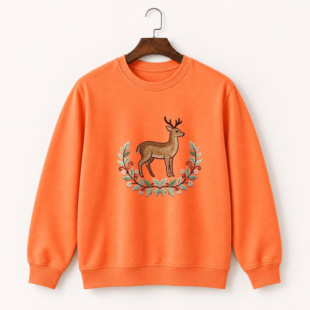 White-Tailed Deer Crewneck Sweatshirt 3