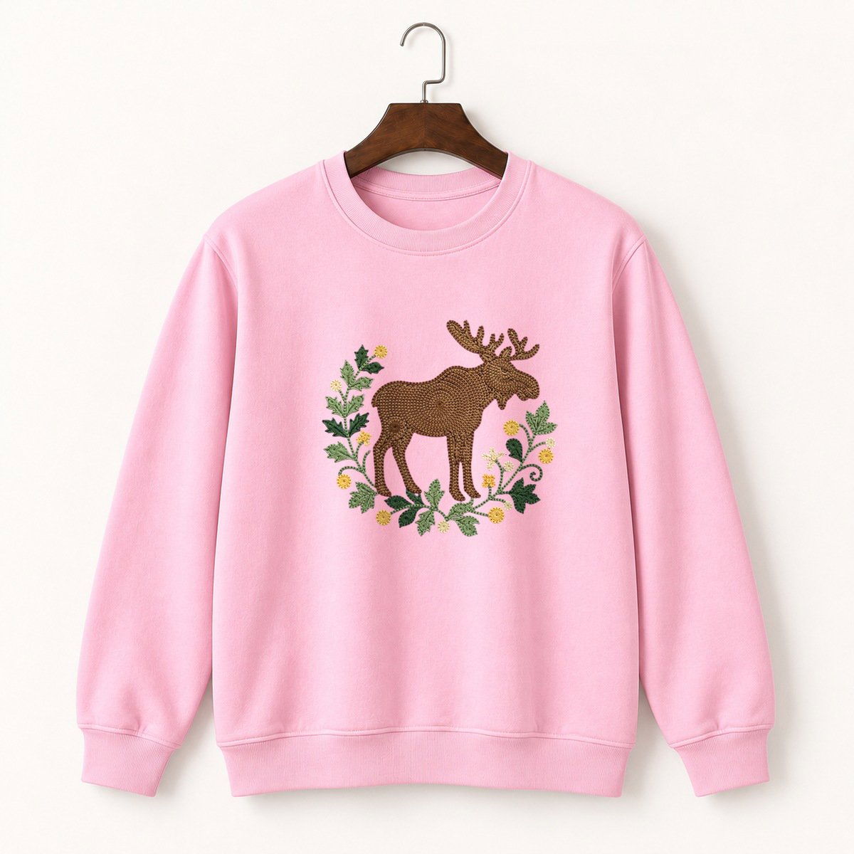 Moose Crewneck Sweatshirt 4