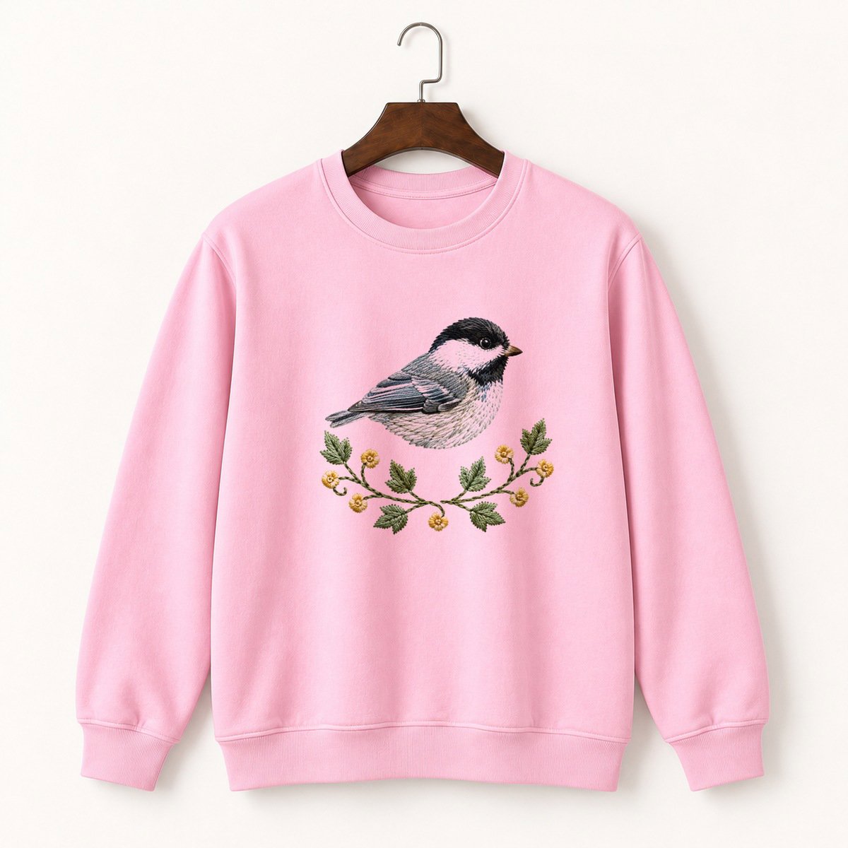 Black-Capped Chickadee Crewneck Sweatshirt 4