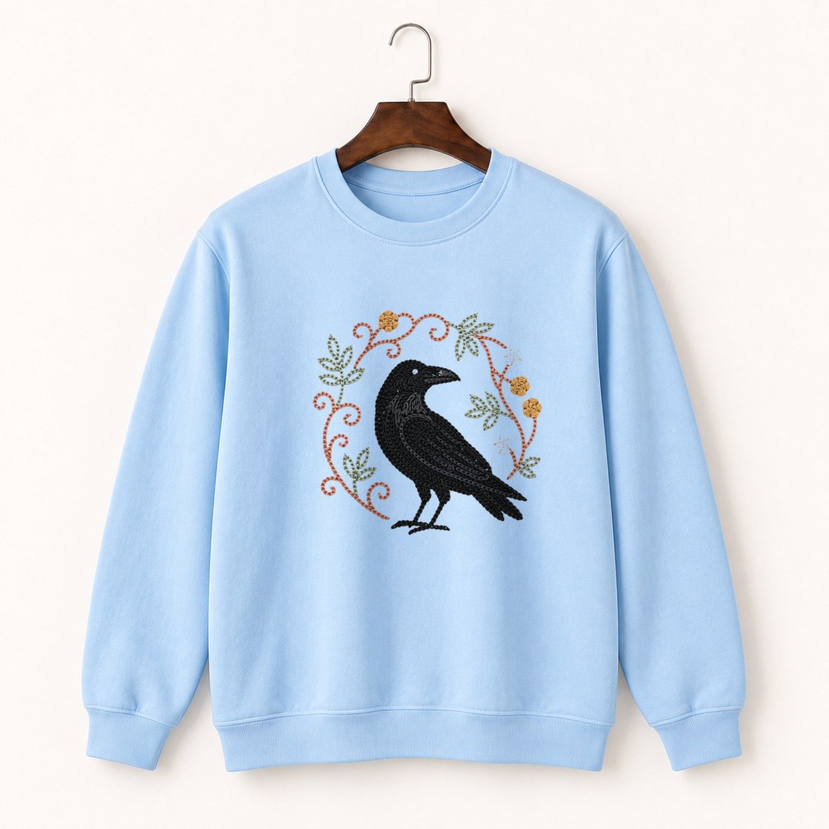 Common Raven Crewneck Sweatshirt 1