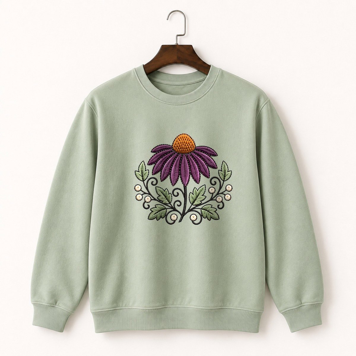 Coneflower Crewneck Sweatshirt 2