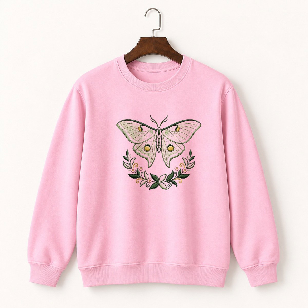 Luna Moth Crewneck Sweatshirt 4