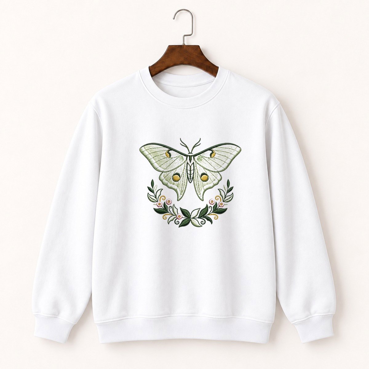 Luna Moth Crewneck Sweatshirt 5