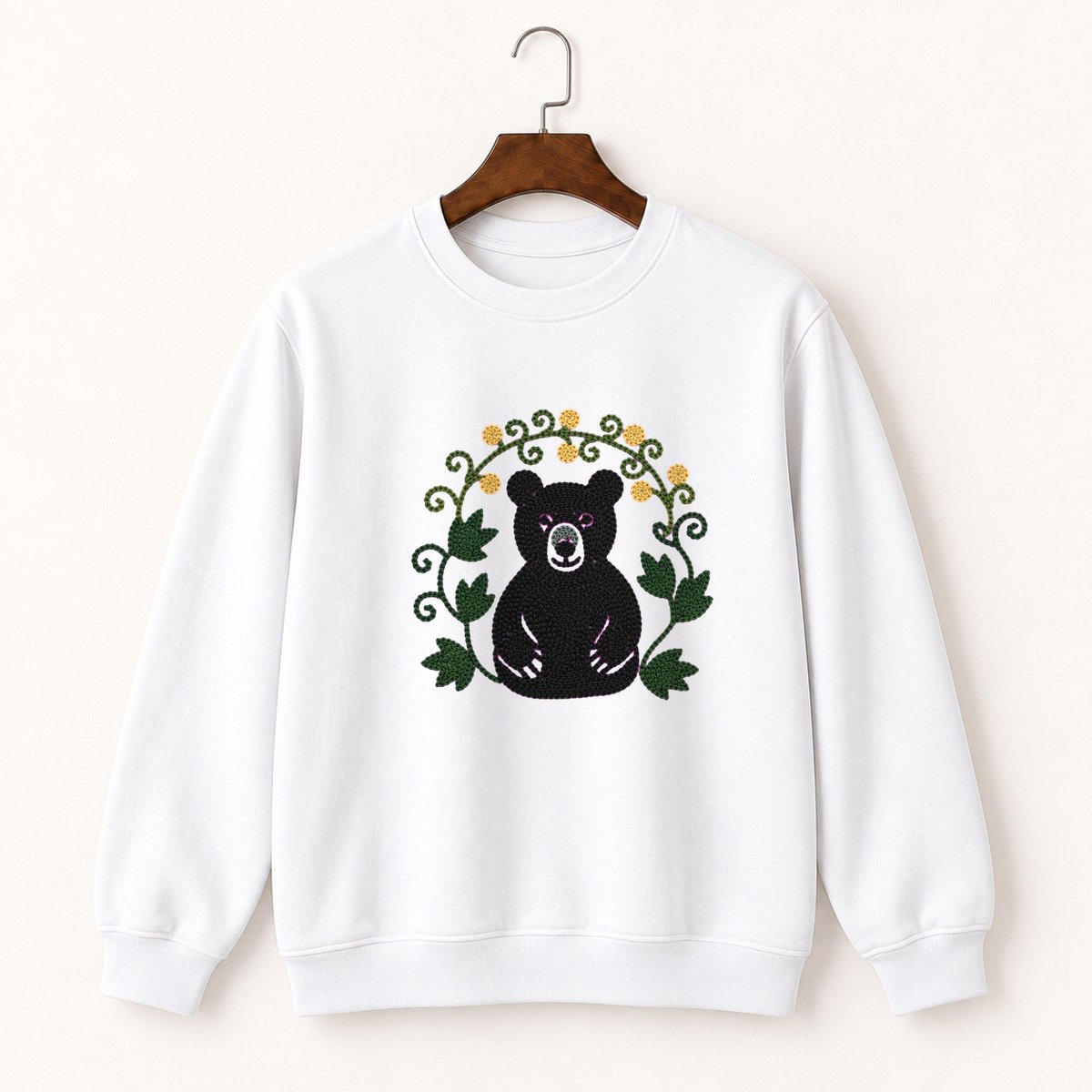 Black Bear Crewneck Sweatshirt 5