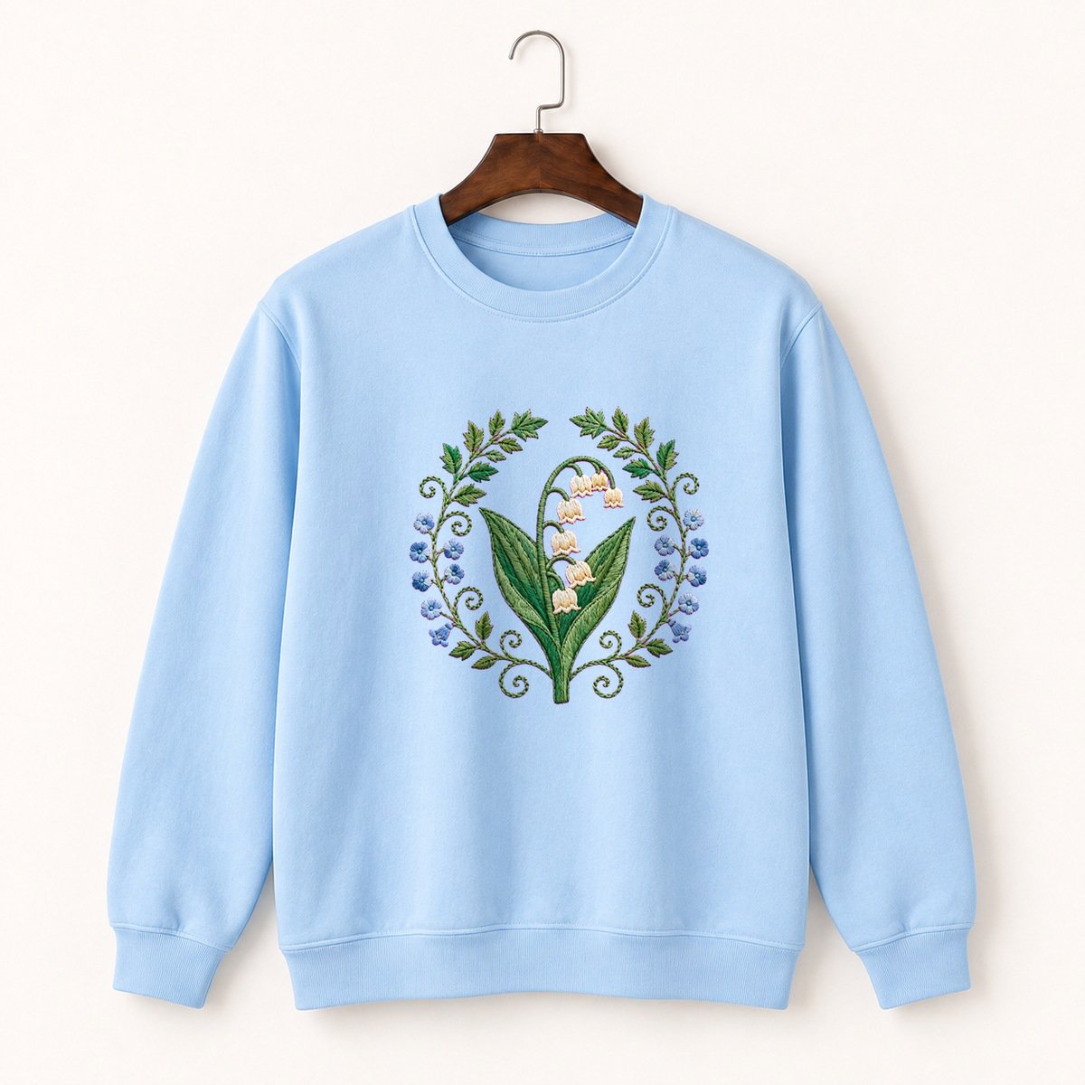 Lily of the Valley Crewneck Sweatshirt 1