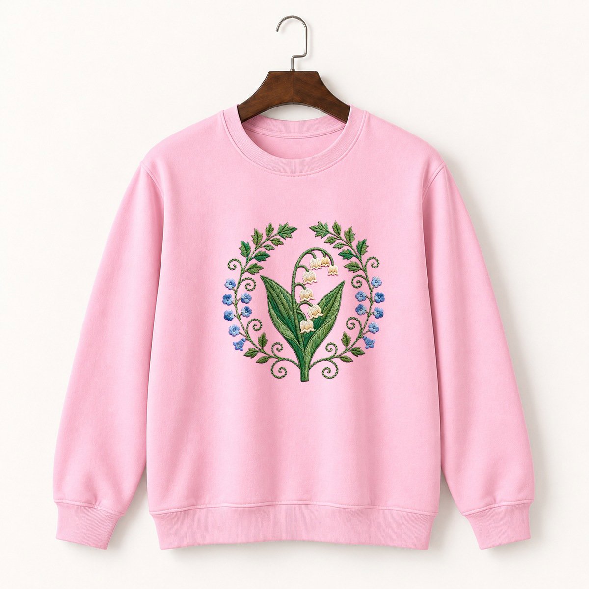 Lily of the Valley Crewneck Sweatshirt 4