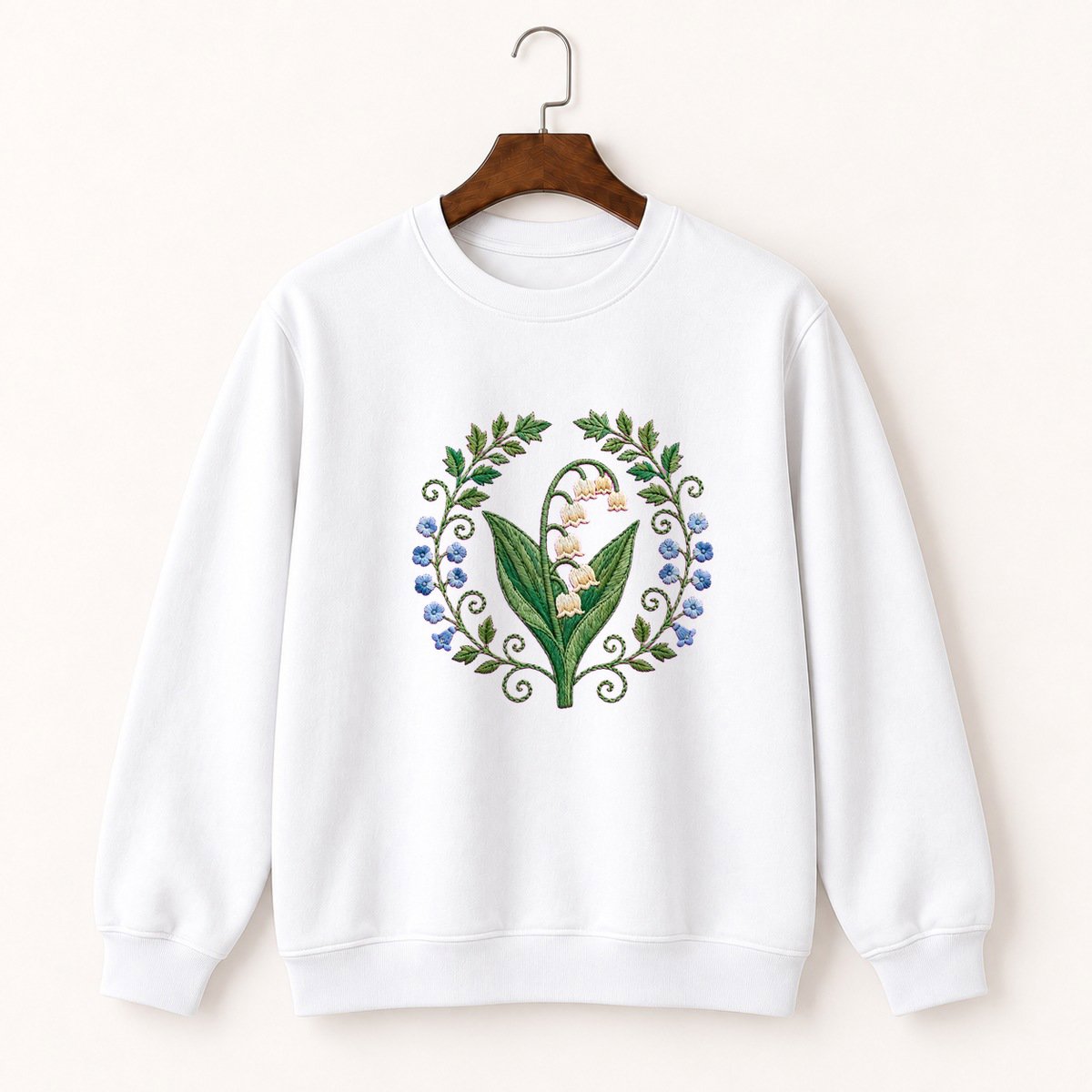 Lily of the Valley Crewneck Sweatshirt 5
