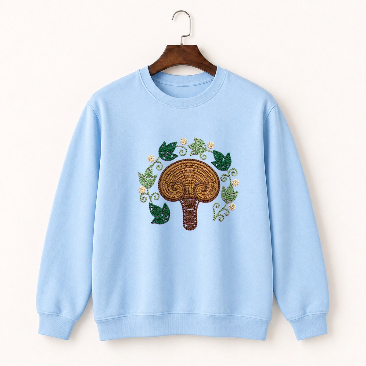 Reishi Mushroom Crewneck Sweatshirt 1