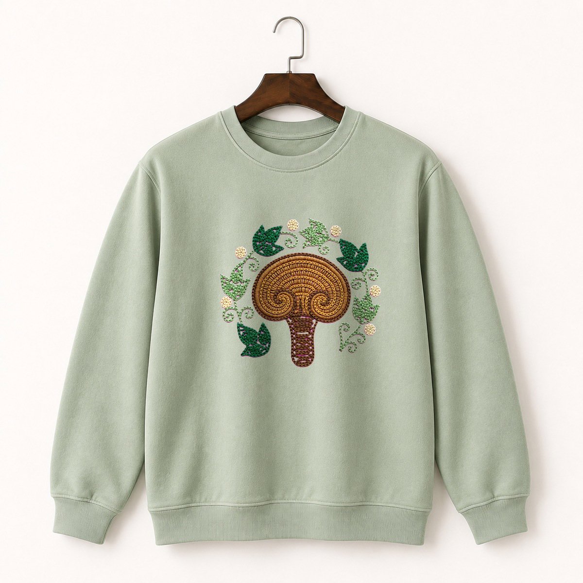 Reishi Mushroom Crewneck Sweatshirt 2