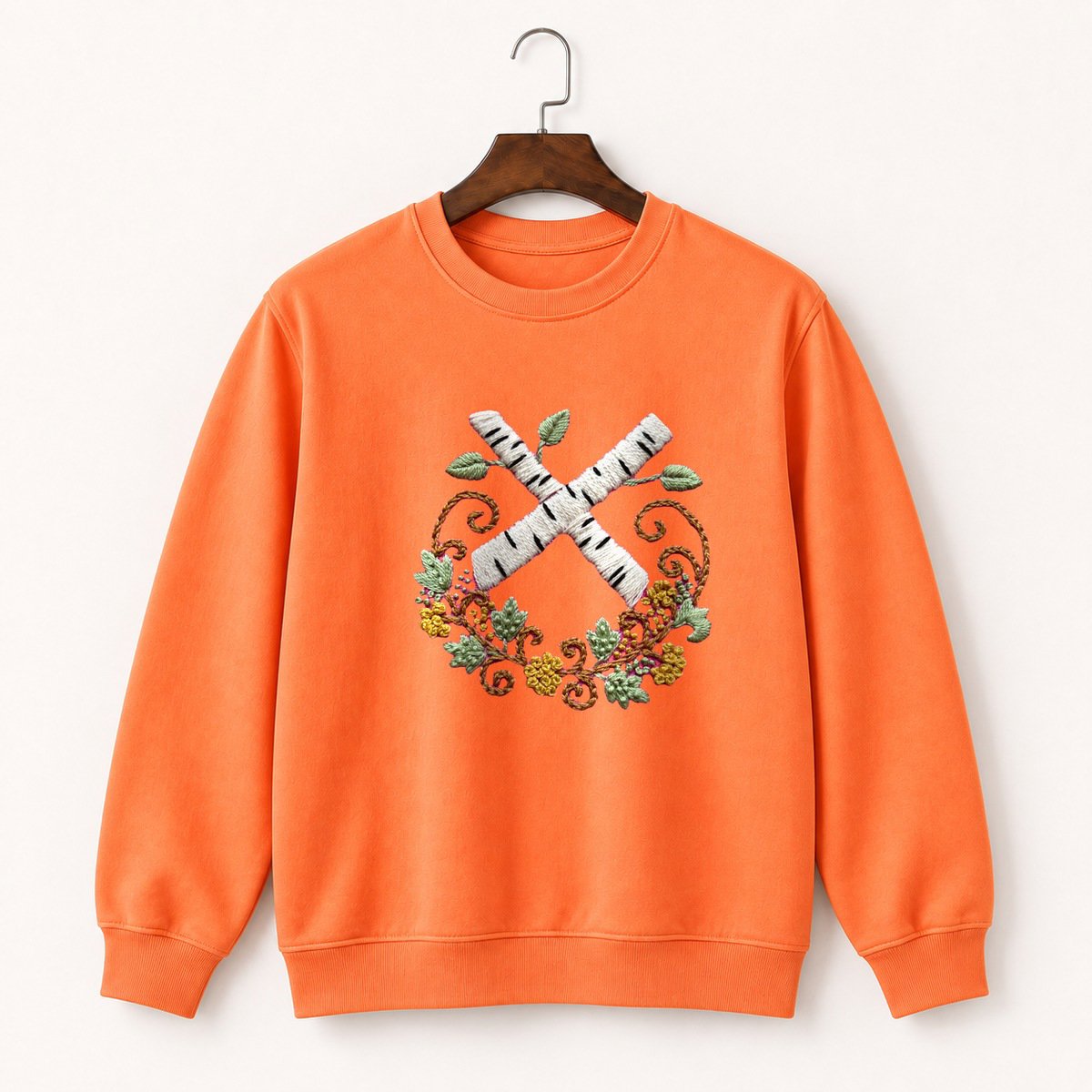 Birch Branch Crewneck Sweatshirt 3