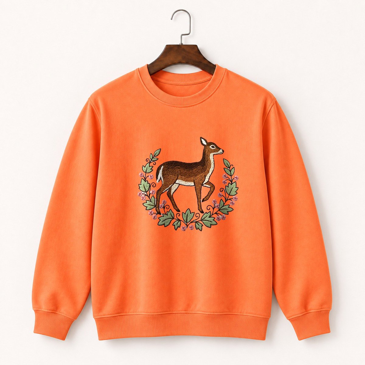 White-Tailed Deer Crewneck Sweatshirt 3