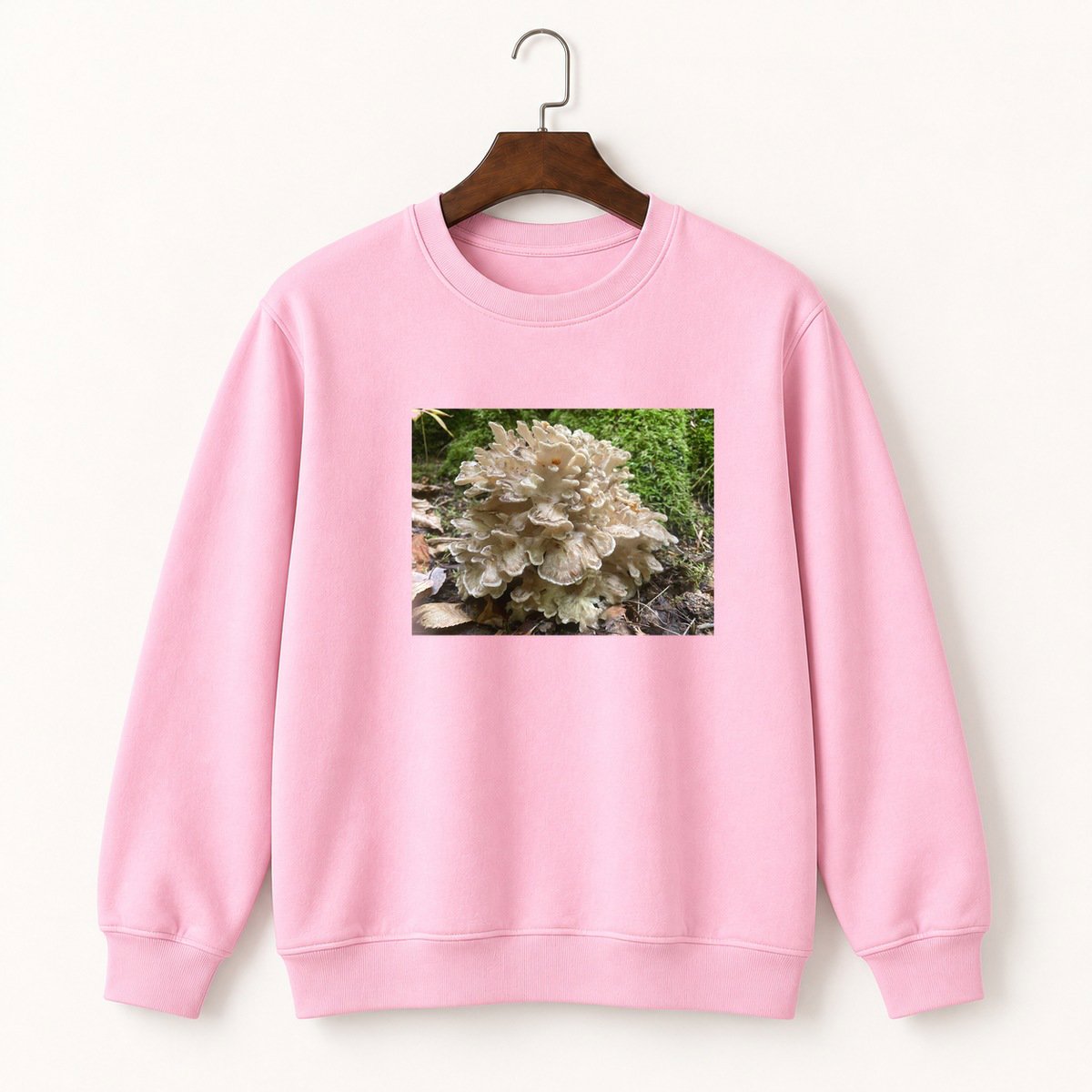 Hen of the Woods Mushroom Crewneck Sweatshirt 4