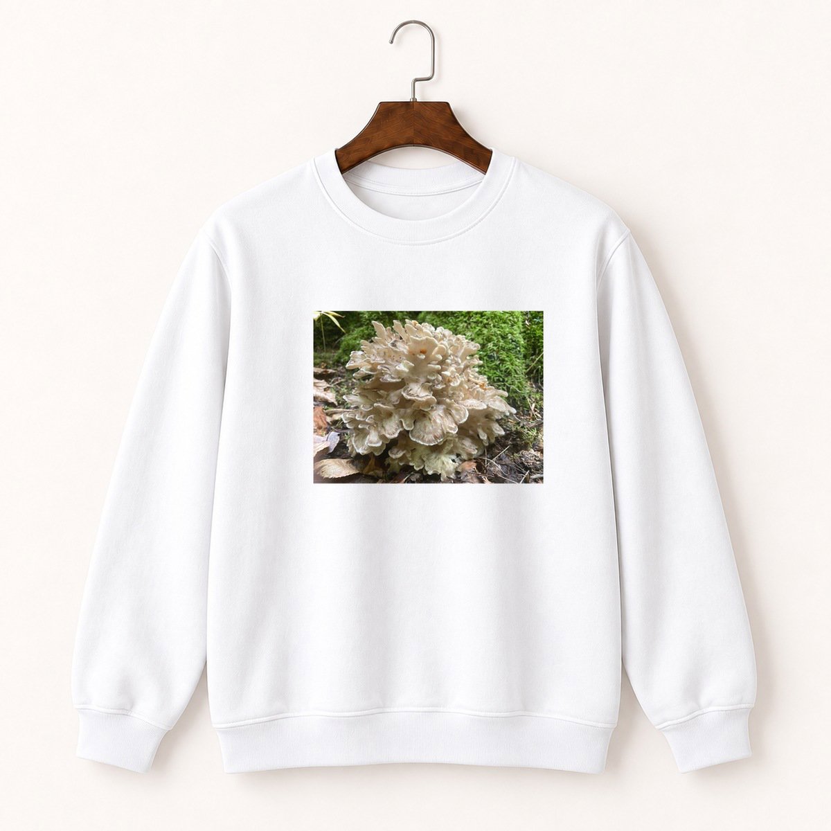 Hen of the Woods Mushroom Crewneck Sweatshirt 5