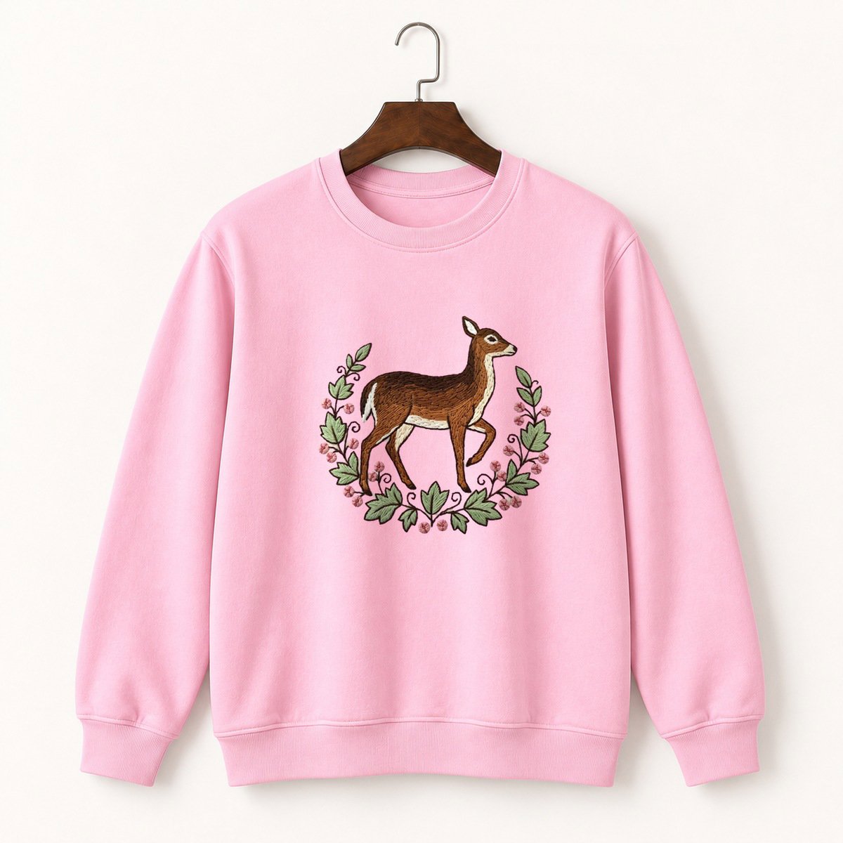 White-Tailed Deer Crewneck Sweatshirt 4
