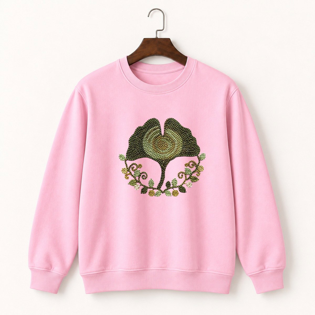 Ginkgo Leaf Crewneck Sweatshirt 4